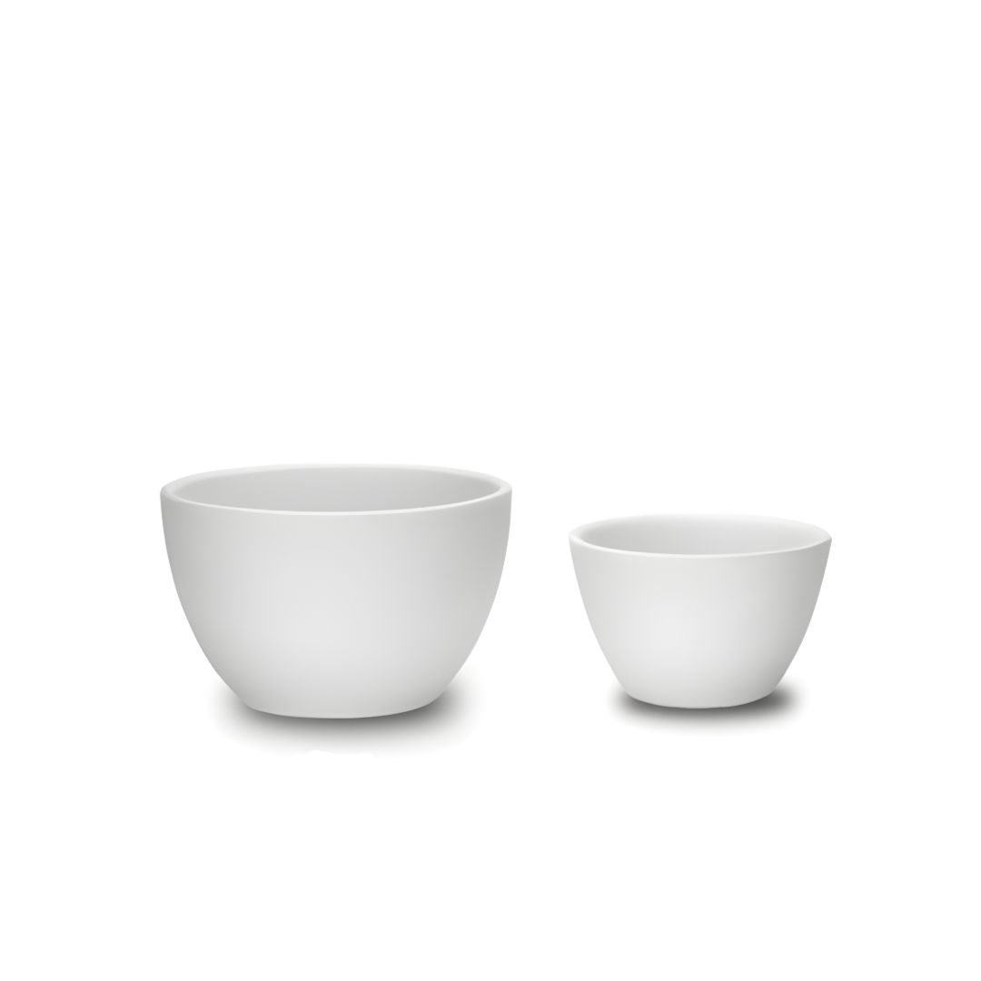 Schüssel ø 10, H 6 cm & ø 14 cm, H 8,5 cm 28 10/14