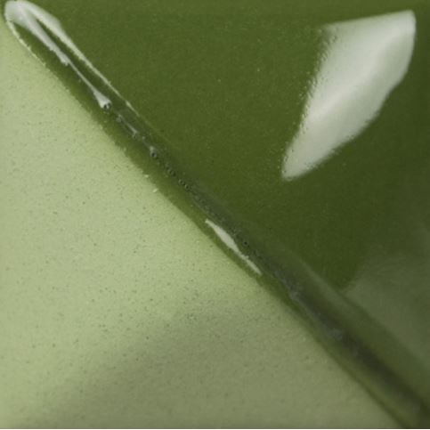 FUNDAMENTALS® Underglaze Leaf Green UG 21 - Vielseitige Engobe für kreative Keramikgestaltung