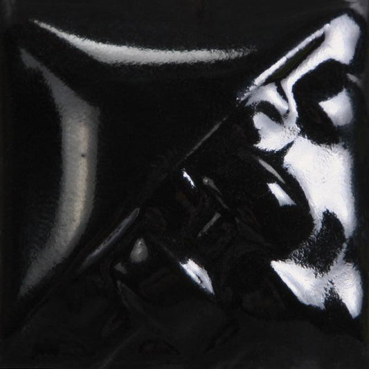 Mayco Stoneware Glazes / SW 508 Black Gloss / 473m - Keramikbedarf Ohneisser