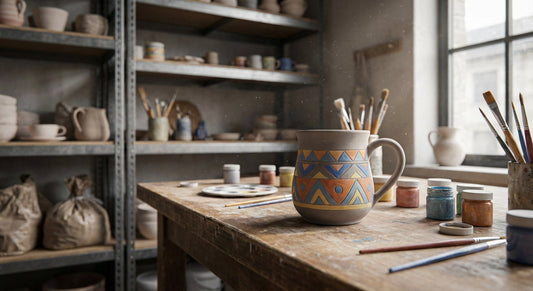 Keramik malen: Eine Schritt-für-Schritt-Anleitung für kreative Gestalter