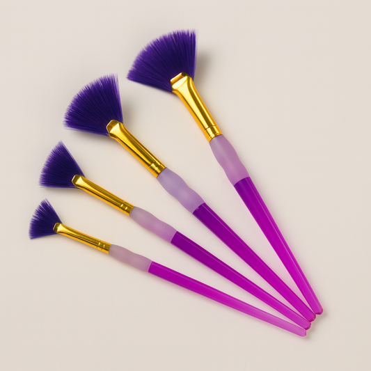 Pinceaux en poils synthétiques pour céramique – Ensemble de pinceaux de haute qualité pour des techniques de glaçage et de peinture précises