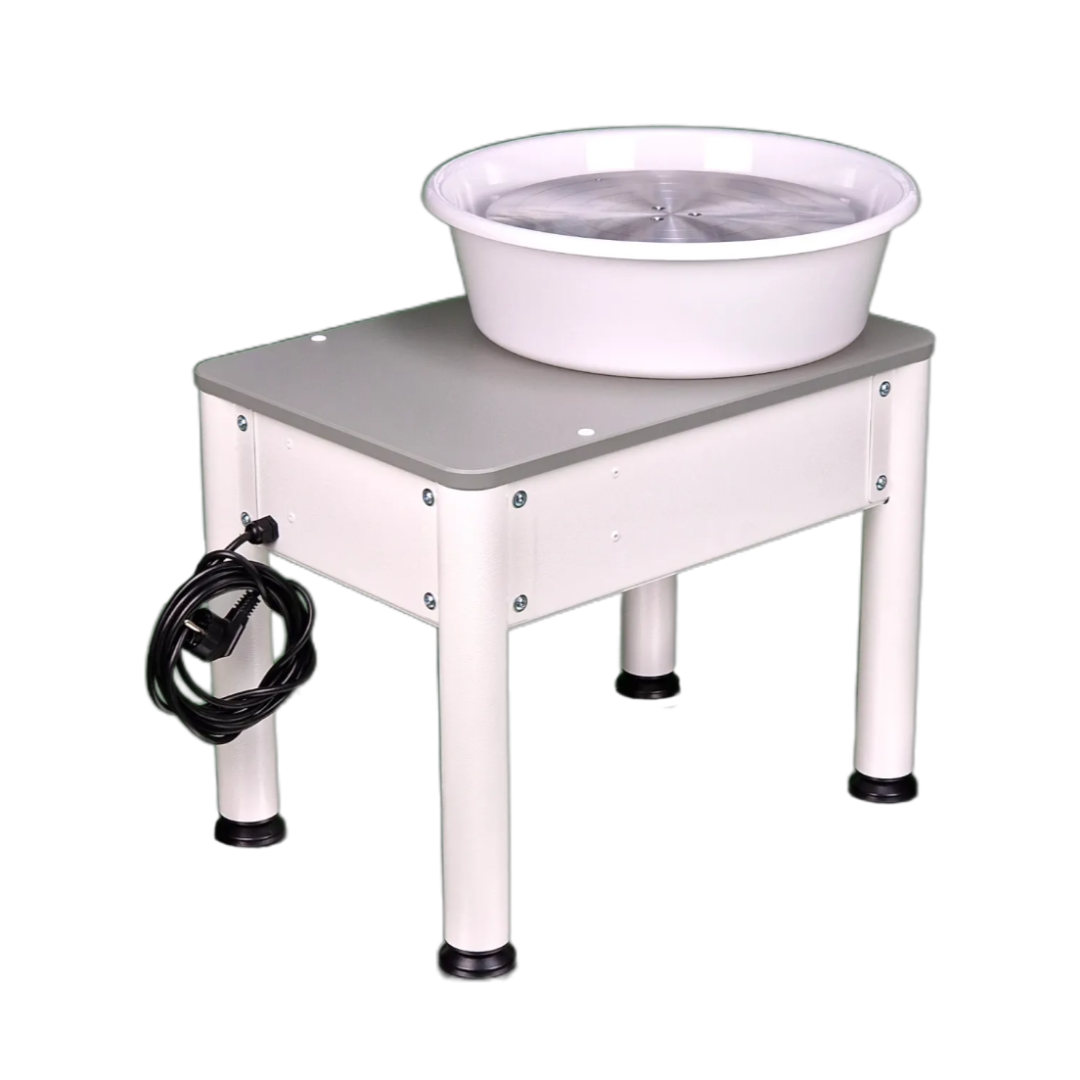 Jubiläumsangebot: Elektrische Töpferscheibe 250W Ø300mm + 20kg Ton | 10kg Zentrierleistung