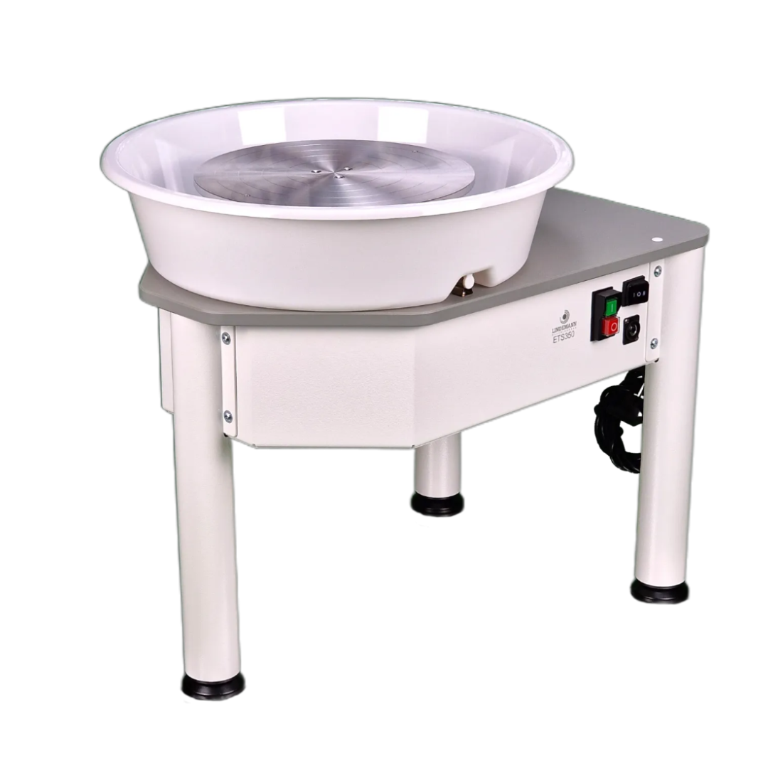 Jubiläumsangebot: Elektrische Töpferscheibe 350W Ø300mm + 20kg Ton | 20kg Zentrierleistung